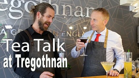 Tea Talk at UK tea plantation Tregothnan with Jonathon Jones & James Strawbridge on cocktails