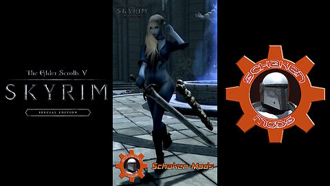 Skyrim SE - Rare Mods - Gothica Vampire Outfit - The Shadowfang Set