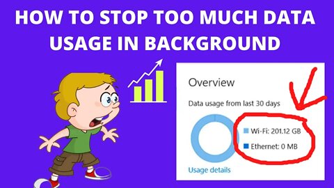 How To Stop Too much data usage in background | Easily stop too much data consumption