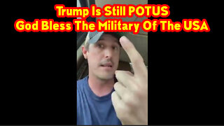 Derek Johnson ~ Trump Is Still POTUS God Bless The Military Of The USA