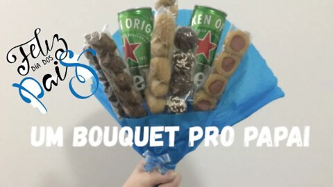 Um Bouquet pro Papai - Um presente especial para Arrasar no dia dos Pais !! - Lucre Muito