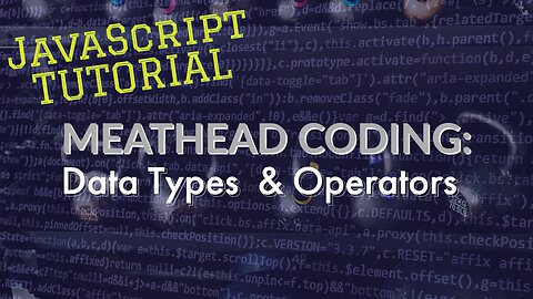 Meathead Coding: Data Types and Operators