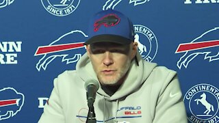 Buffalo Bills head coach Sean McDermott discusses crucial 4th down play on Monday Night Football