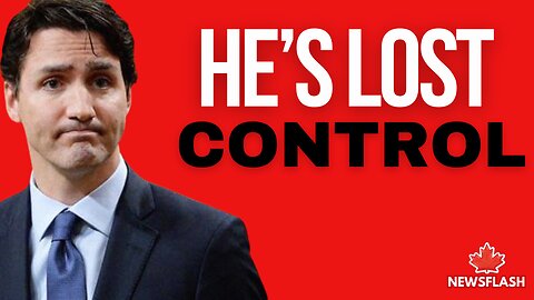 Reporter to Trudeau: You've Lost Control....