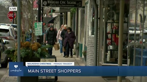 Black Friday shoppers support business along Waukesha's Main St. after parade tragedy