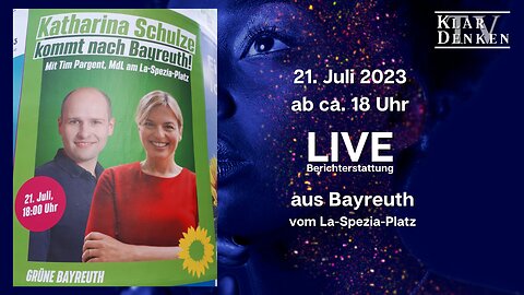 Live | Katharina Schulze kommt nach Bayreuth