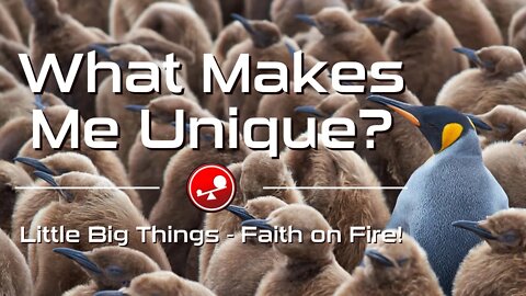 WHAT MAKES ME UNIQUE – You Are Special To God – Daily Devotional – Little Big Things