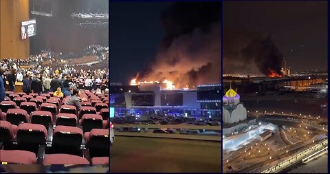 UPDATE: 100 individuals are trapped in the burning Moscow concert venue