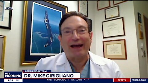 Dr Mike Cirigliano is shocked he didn't get any patient with the flu last year