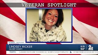 Veteran Spotlight: Lindsey Ricker of Calvert County