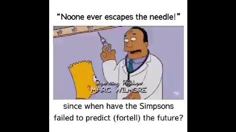 Simpsons Vaccines Predictive Programming