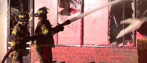 Fire destroys Dollar General store in Brownstown Township