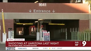 UA student found shot in parking garage near Cherry Avenue