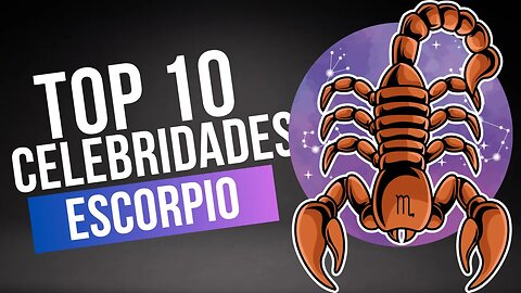 Pasión, poder e intensidad: Explorando lo mejor de Escorpio ♏ #escorpio #top10 #celebridad