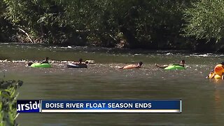 Boise River float season officially ends