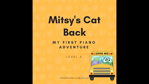Piano Adventures Lesson Book A - Mitsy's Cat Back