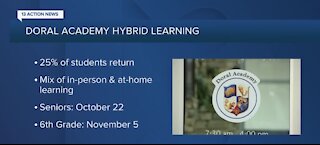 Doral Academy to return to in-person learning in Las Vegas