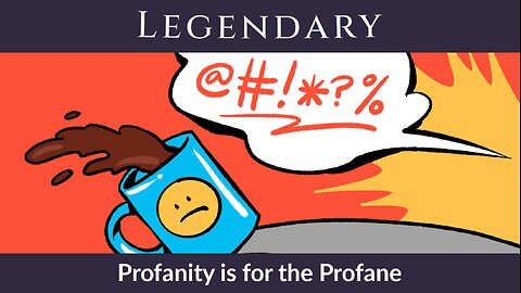 Profanity is for the Profane