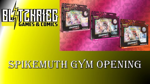 Pokemon Spikemuth Gym Pin Collection Opening Champion's Path PKM