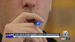 CDC says stop vaping while they investigate