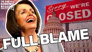 If the Government Shuts Down, The Blame is ENTIRELY On The Democrats