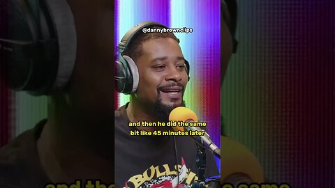 Did Danny Brown Drug Dave Chapelle? Pt. 2 - Danny Brown Show Clips #shorts #podcast #funny