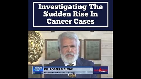 Captioned - Dr Malone joined in Real America’s Voice about Turbo Cancer