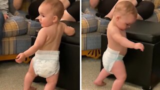 Dancing baby shows off hysterically adorable dance moves