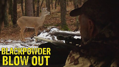 Muzzleloader BLASTS whitetail!