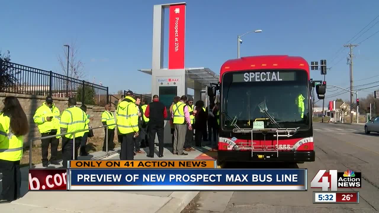 Preview of new Prospect Max bus line