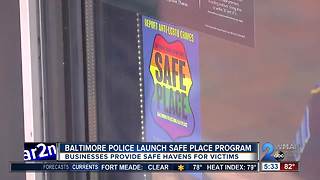 Baltimore Police Department launches Safe Place program
