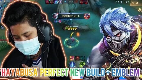 HAYABUSA PERFECT NEW BUILD + EMBLEM | HAYABUSA FERXIC MODE LOCK | MOBILE LEGENDS