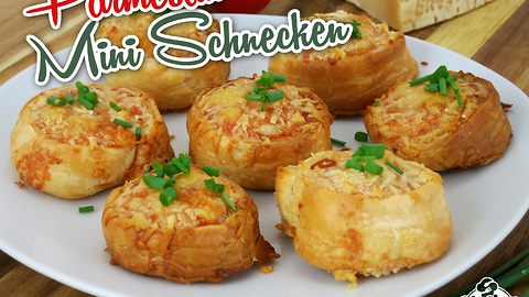 Parmesan Mini Schnecken