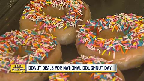 National Doughnut Day deals in Tampa Bay area