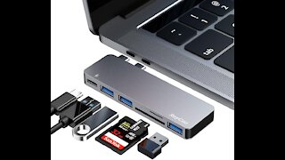 RayCue MacBook Pro 6 in 1 Hub Adapter