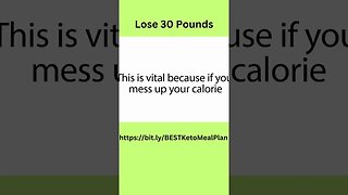 Lose 30 Pounds #shorts #keto #ketomealplan #ketomeals