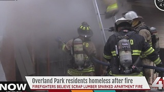 Six people left homeless after Overland Park fire