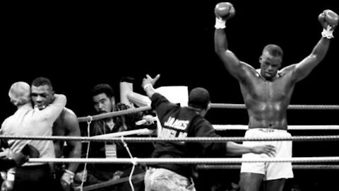 Mike Tyson knocked out by James "Buster" Douglas
