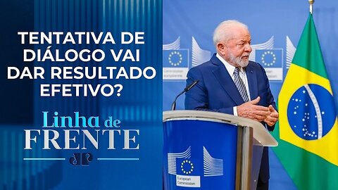 Lula se reúne com situação e oposição venezuelana em Bruxelas; bancada analisa | LINHA DE FRENTE