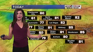 13 First Alert Las Vegas Forecast October 13th morning