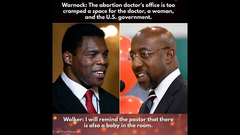 Walker: I will remind the pastor that there is also a baby in the room.