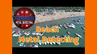 Beach Metal Detecting Adventures with Underground Metal Detecting!