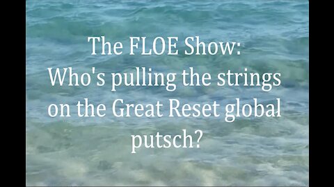 The FLOE Show 1: Who's pulling the strings on the Great Reset global putsch?