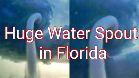 Did You See The Huge Water Spout in Florida Yet?🌪️