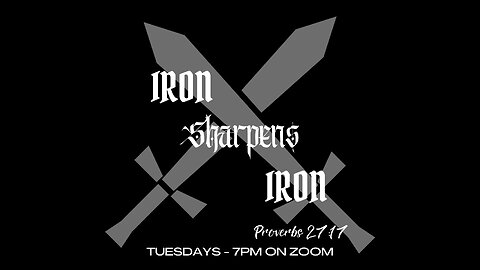 Iron sharpens iron study: the gospel which was preached of me is not after man.