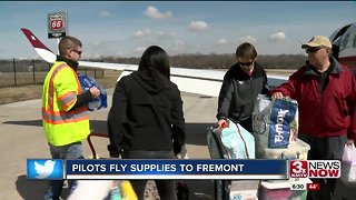 Pilots fly supplies, people to Fremont
