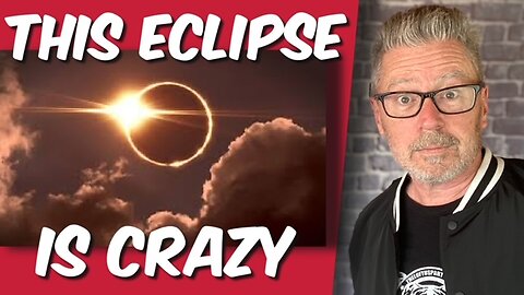 This eclipse is crazy!