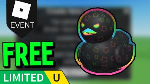 How To Get Rainbow Neon Star Duck in UGC Limited Codes (ROBLOX FREE LIMITED UGC ITEMS)
