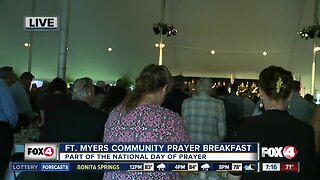 Fort Myers hosts Community Prayer Breakfast - 7am live report
