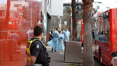 St Kilda X Base Turned Into Quarantine Zone (04/Sept/2021)